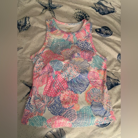 Lilly Pulitzer Tops - NWT Lilly Pulitzer Luxletic Candia Active Bra Tank Top size medium